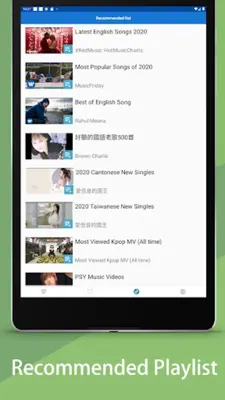 LinLi Music player, pop songs android App screenshot 1