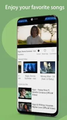 LinLi Music player, pop songs android App screenshot 5